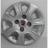 Calota Fiat Uno Aro 13 (par) Branco